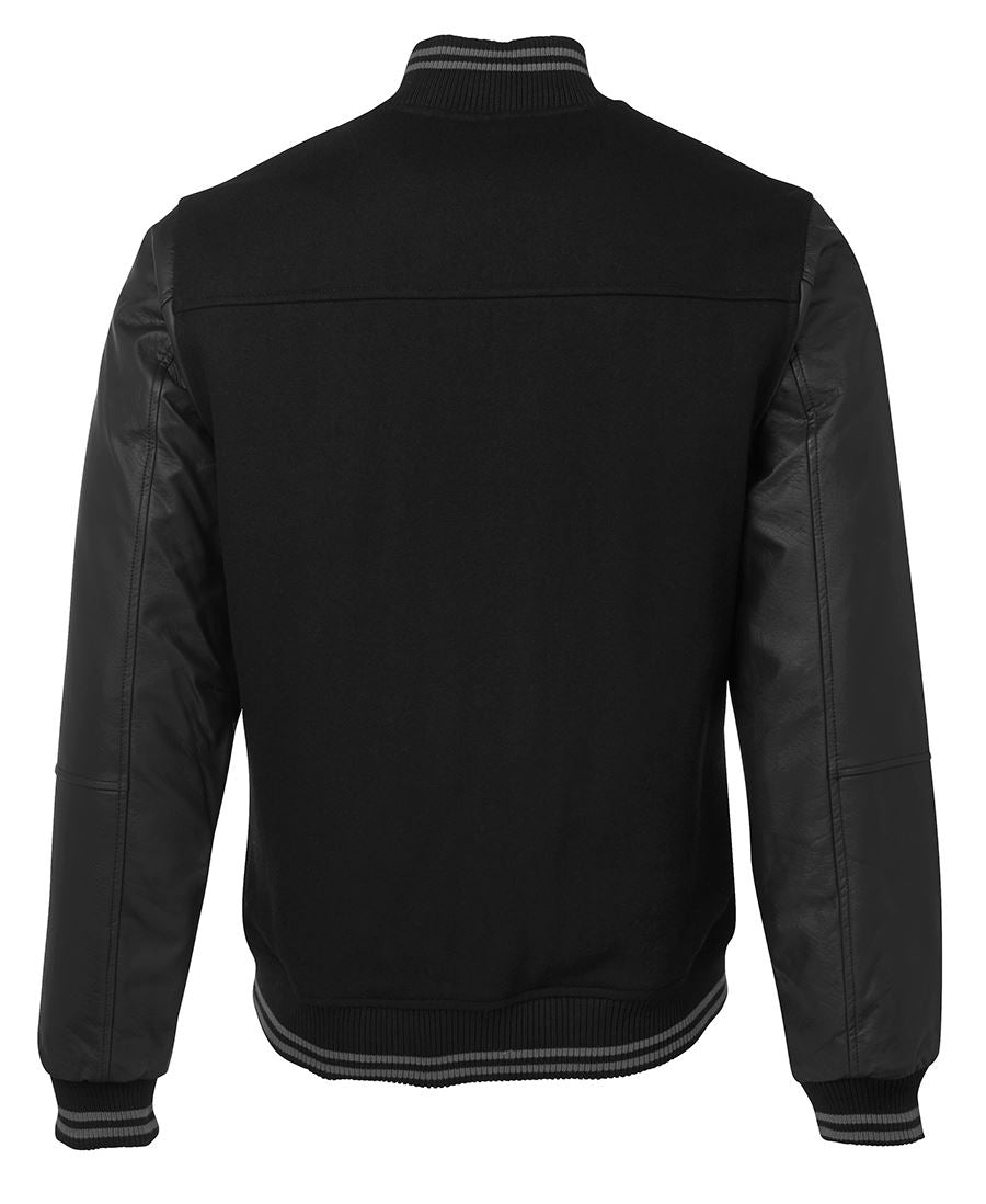 JB's Art Leather Baseball Jacket (JBS3BLJ)