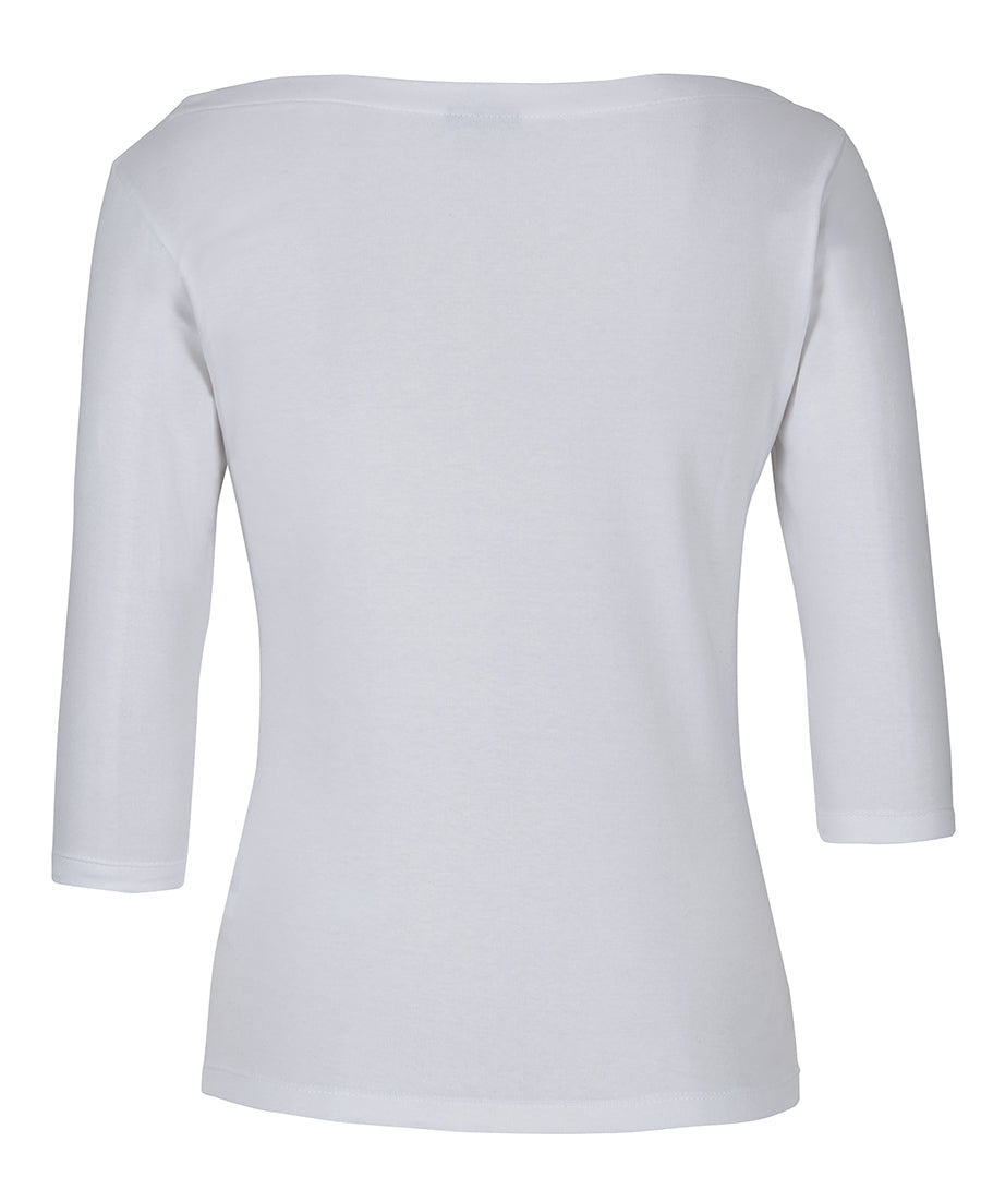 JB's Ladies C of C Boat Neck Tee 3/4 Sleeve (JBS1BT3)