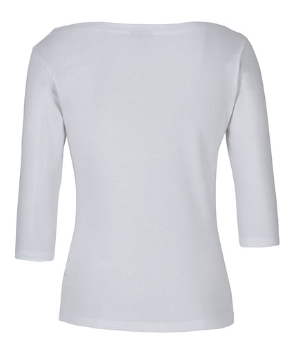 JB's Ladies C of C Boat Neck Tee 3/4 Sleeve (JBS1BT3)