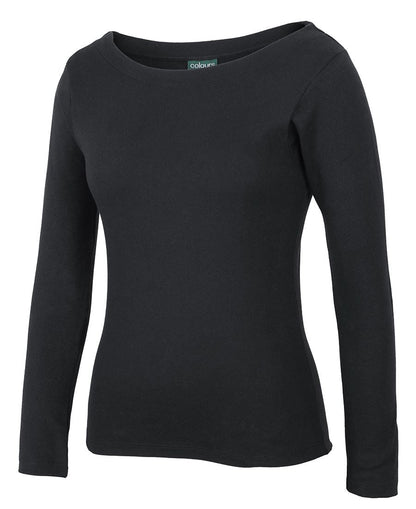 JB's Ladies C of C Boat Neck Tee Long Sleeve (JBS1BTL)