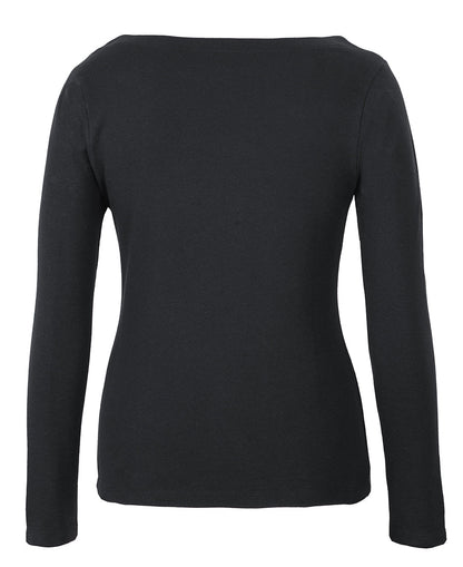 JB's Ladies C of C Boat Neck Tee Long Sleeve (JBS1BTL)
