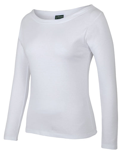 JB's Ladies C of C Boat Neck Tee Long Sleeve (JBS1BTL)