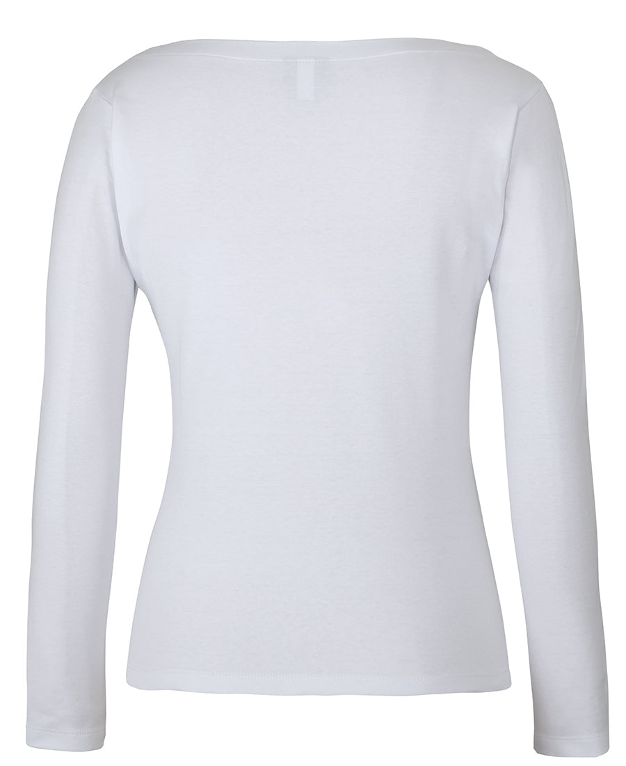JB's Ladies C of C Boat Neck Tee Long Sleeve (JBS1BTL)