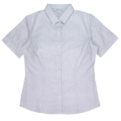Aussie Pacific Henley Ladies Shirt Short Sleeve (APN2900S)