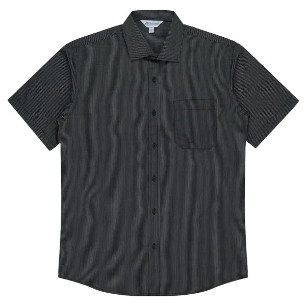 Aussie Pacific Henley Mens Shirt Short Sleeve (APN1900S)