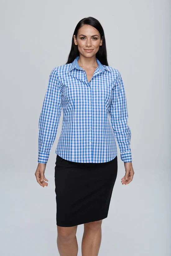 Aussie Pacific Devonport Ladies Shirt Long Sleeve (APN2908L)