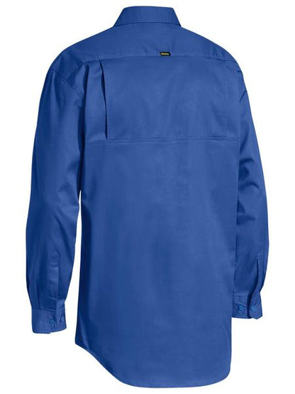 Bisley Closed Front Cool Lightweight Drill Shirt Long Sleeve (BISBSC6820)