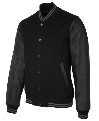 JB's Art Leather Baseball Jacket (JBS3BLJ)