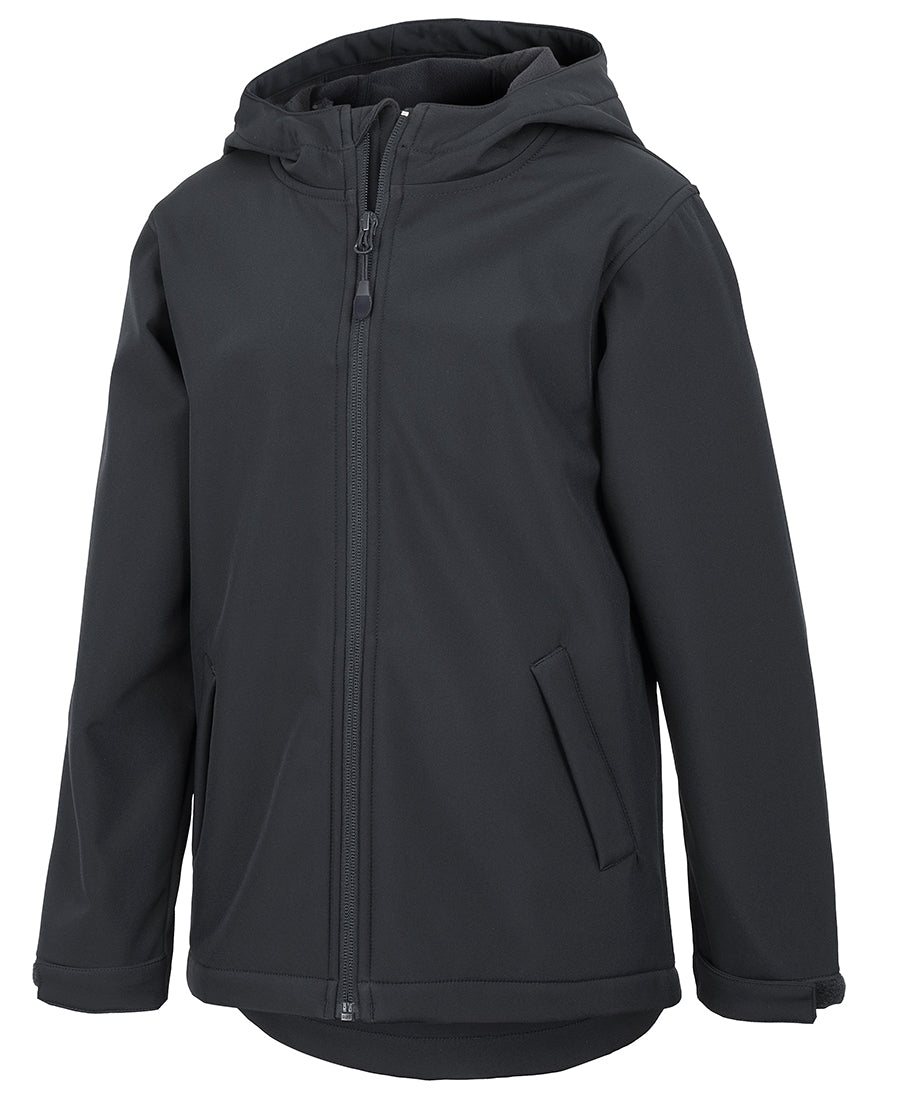 JB's Kids Podium Water Resistant Hooded Softshell Jacket (JBS3WSHK)