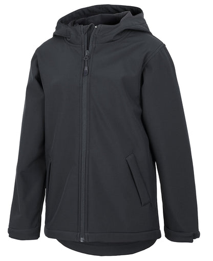 JB's Kids Podium Water Resistant Hooded Softshell Jacket (JBS3WSHK)