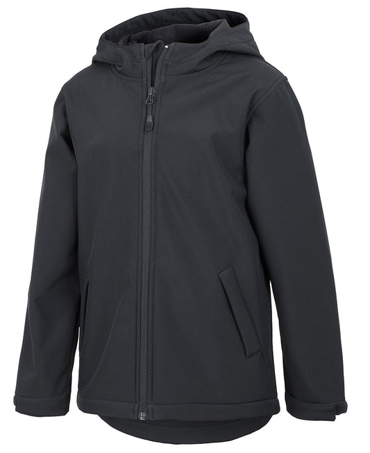 JB's Kids Podium Water Resistant Hooded Softshell Jacket (JBS3WSHK)