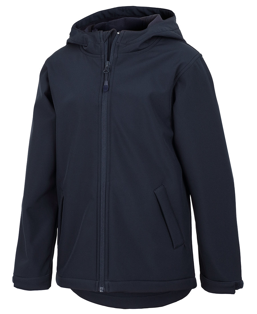 JB's Kids Podium Water Resistant Hooded Softshell Jacket (JBS3WSHK)