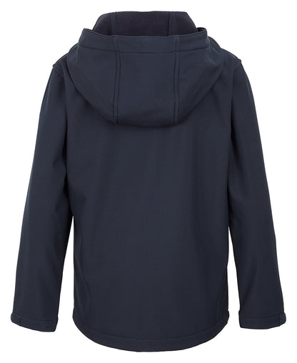 JB's Kids Podium Water Resistant Hooded Softshell Jacket (JBS3WSHK)