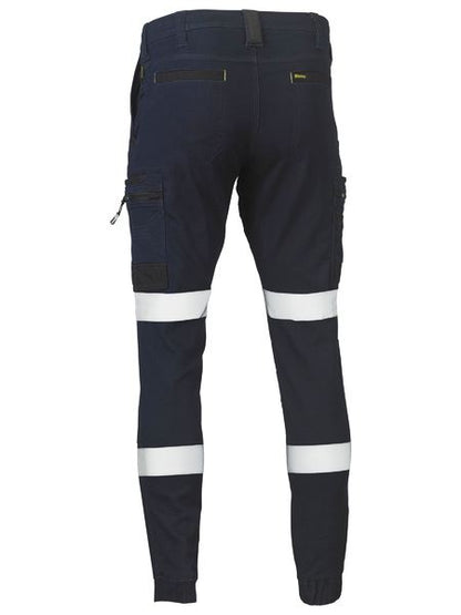 Bisley FLX & Move Taped Stretch Denim Cargo Cuffed Pants (BISBPC6335T)