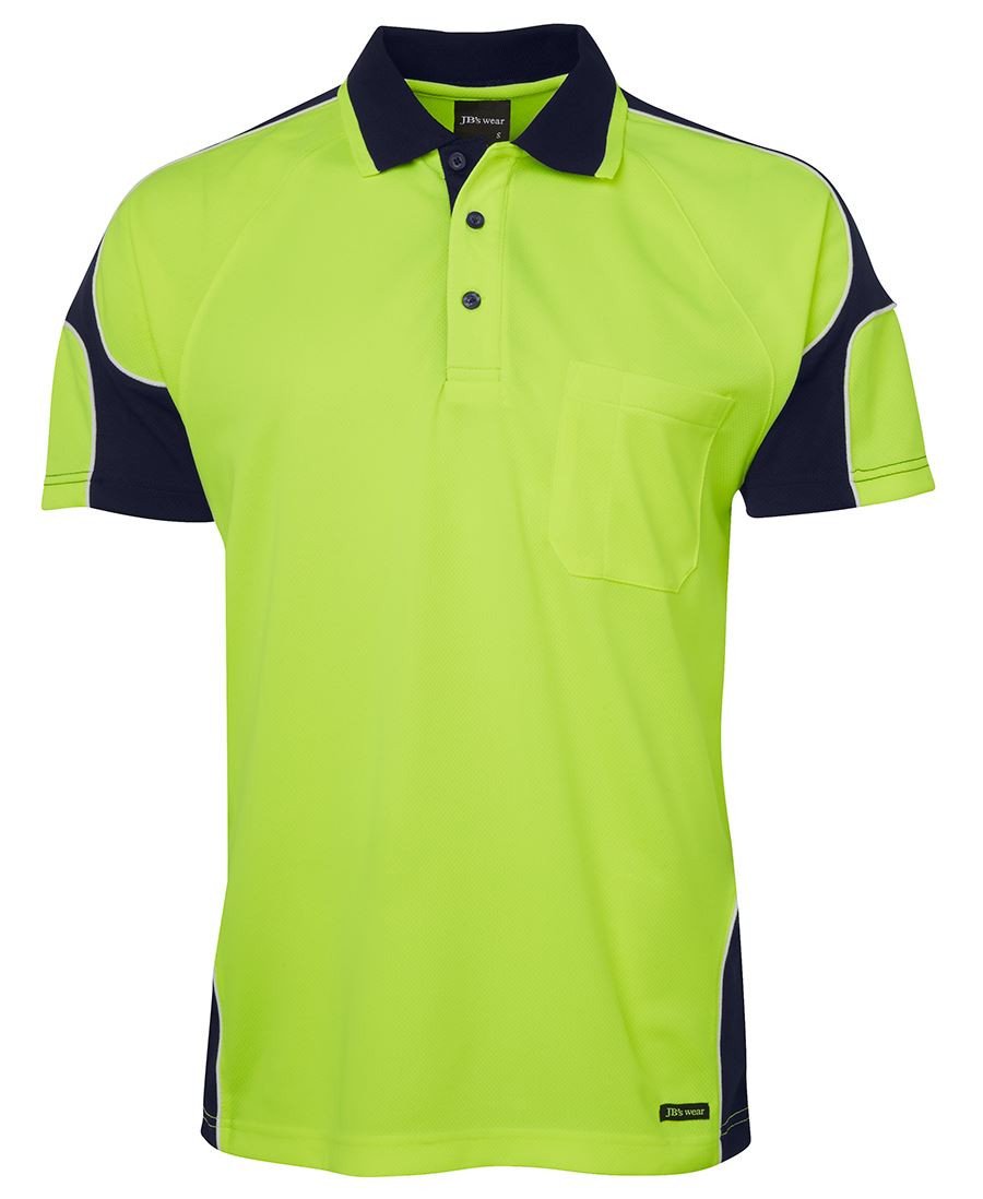 JB's HI VIS 4602.1 S/S ARM PANEL POLO - Hi Vis Clothing - Best Buy Trade Supplies Direct to Trade