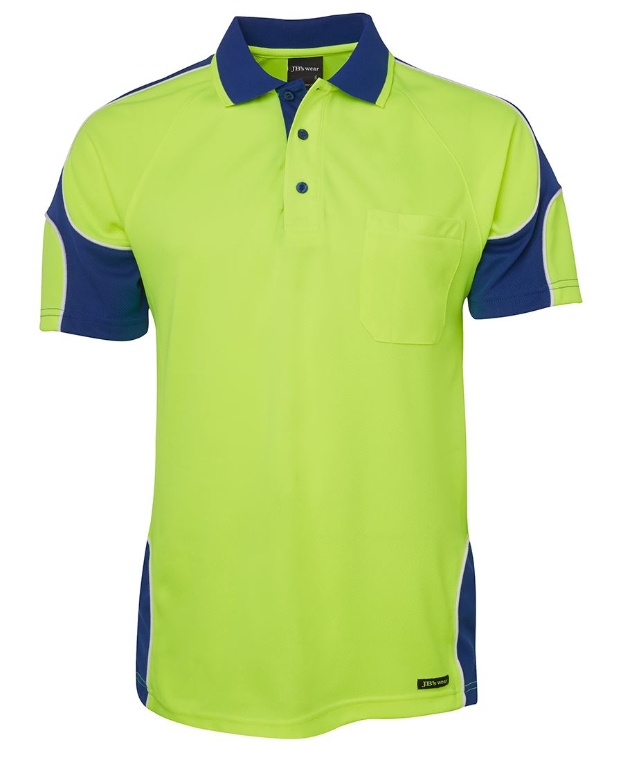 JB's HI VIS 4602.1 S/S ARM PANEL POLO - Hi Vis Clothing - Best Buy Trade Supplies Direct to Trade