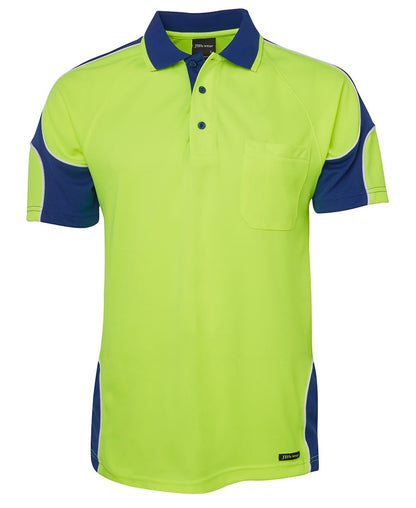 JB's HI VIS 4602.1 S/S ARM PANEL POLO - Hi Vis Clothing - Best Buy Trade Supplies Direct to Trade