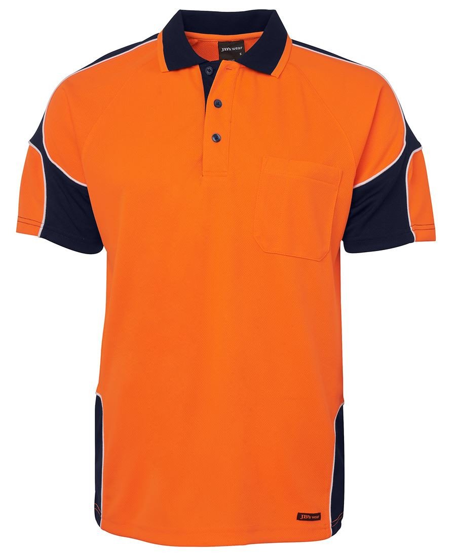 JB's HI VIS 4602.1 S/S ARM PANEL POLO - Hi Vis Clothing - Best Buy Trade Supplies Direct to Trade