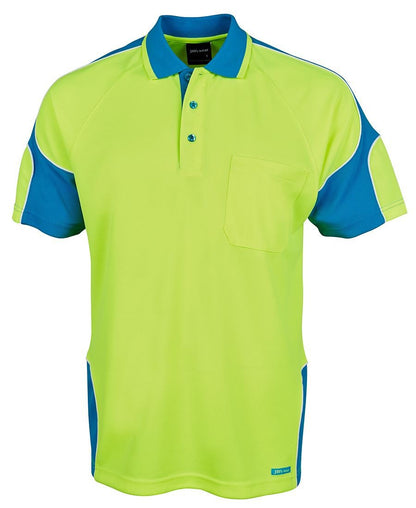 JB's HI VIS 4602.1 S/S ARM PANEL POLO - Hi Vis Clothing - Best Buy Trade Supplies Direct to Trade
