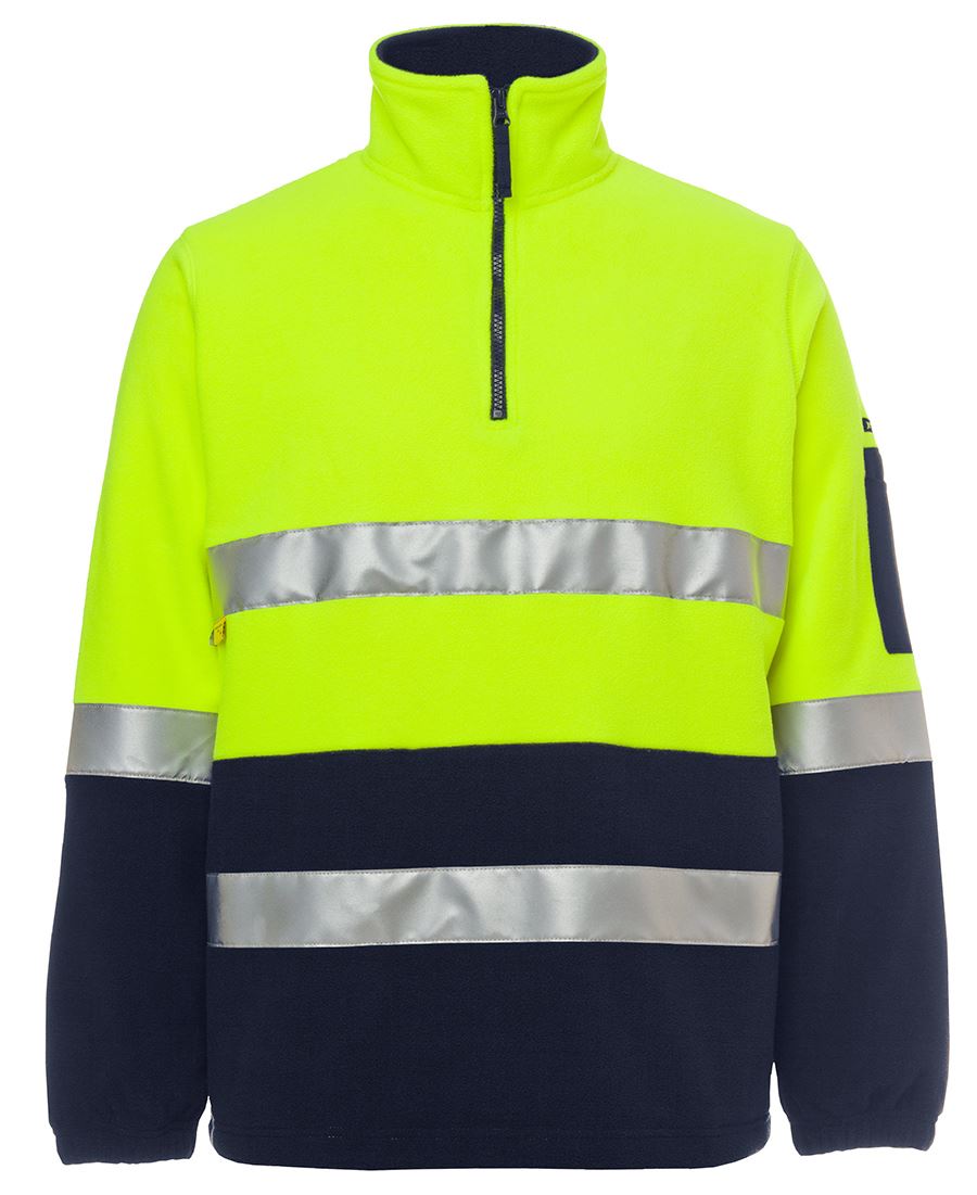 JBS HI VIS (D+N) 1/2 ZIP POLAR FLEECE - Hi Vis Clothing - Best Buy Trade Supplies Direct to Trade