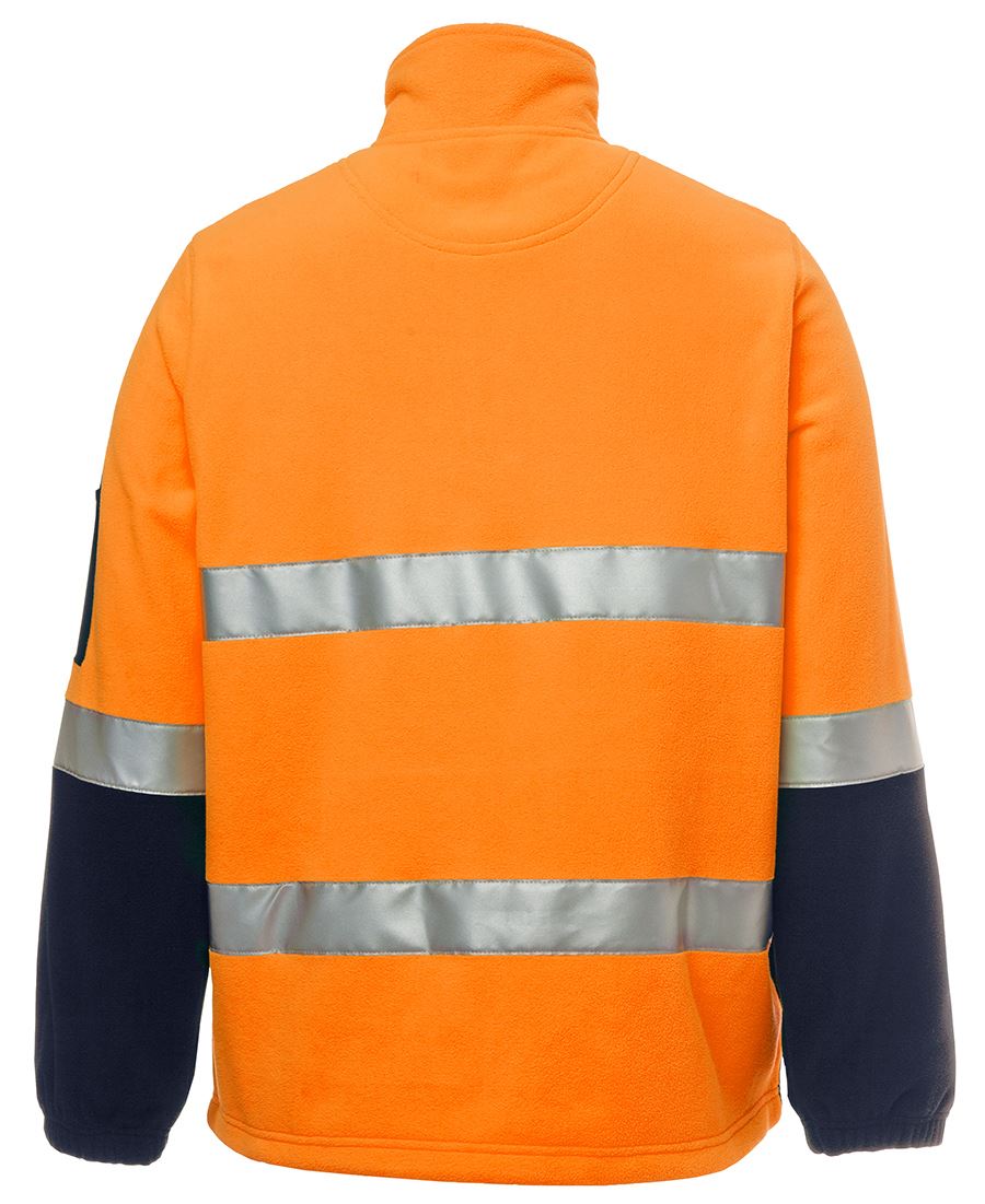 JB's Hi Vis (D+N) 1/2 Zip Polar Fleece (JBS6DNPF)