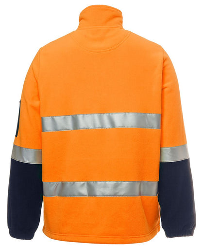 JB's Hi Vis (D+N) 1/2 Zip Polar Fleece (JBS6DNPF)