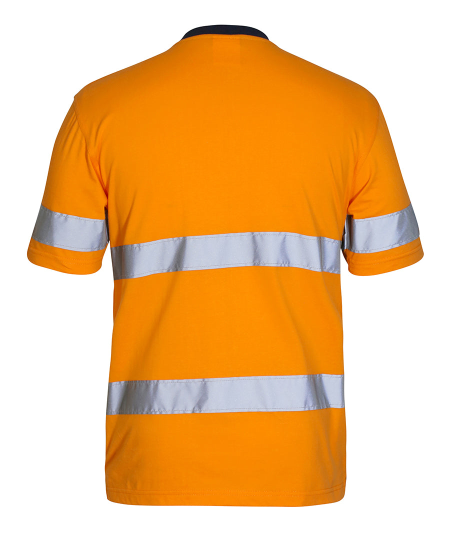 JB's Hi Vis (D+N) Cotton T-Shirt with Tape (JBS6DNTC)