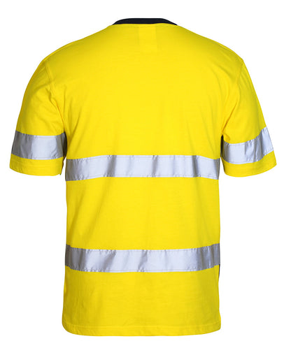 JB's Hi Vis (D+N) Cotton T-Shirt with Tape (JBS6DNTC)