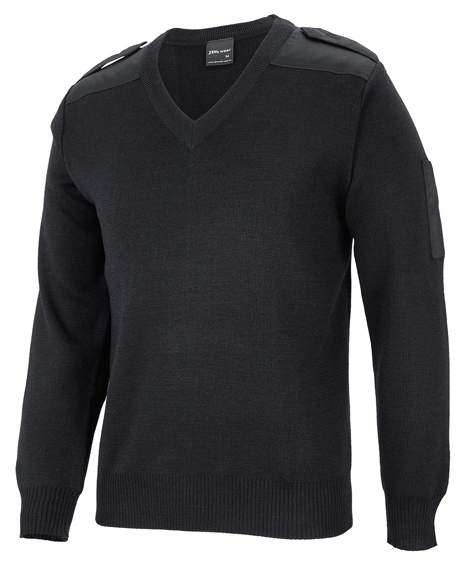 JB's Knitted Epaulette Jumper (JBS6EJ)