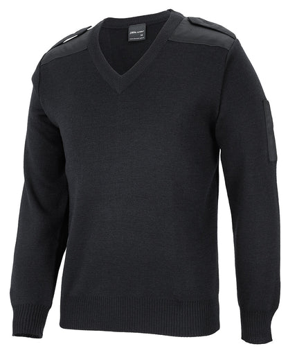 JB's Knitted Epaulette Jumper (JBS6EJ)