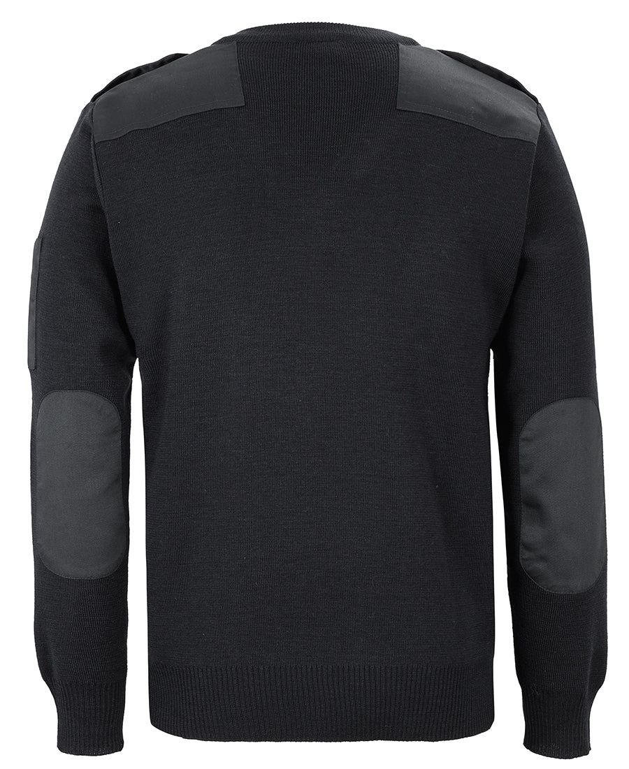 JB's Knitted Epaulette Jumper (JBS6EJ)