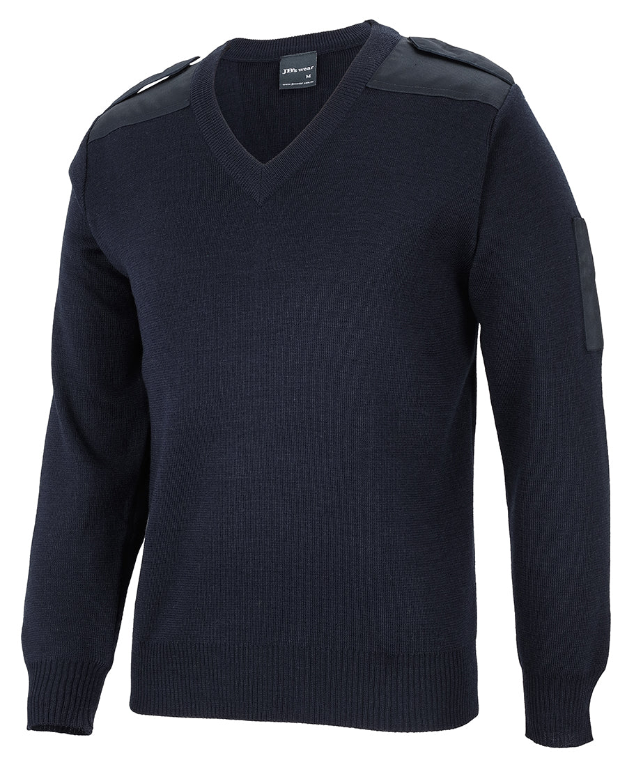 JB's Knitted Epaulette Jumper (JBS6EJ)