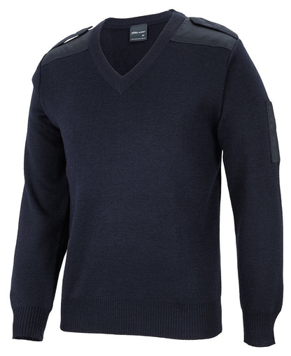 JB's Knitted Epaulette Jumper (JBS6EJ)
