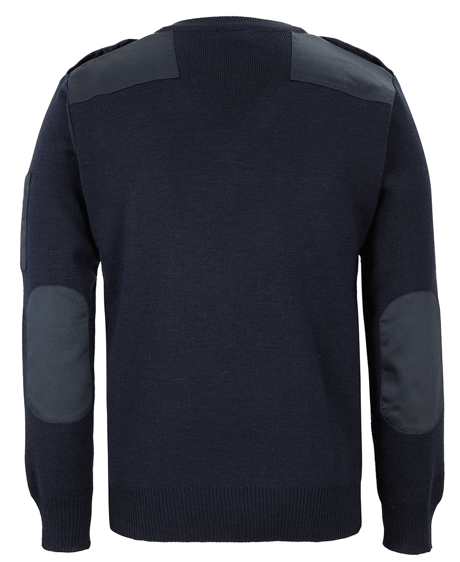 JB's Knitted Epaulette Jumper (JBS6EJ)