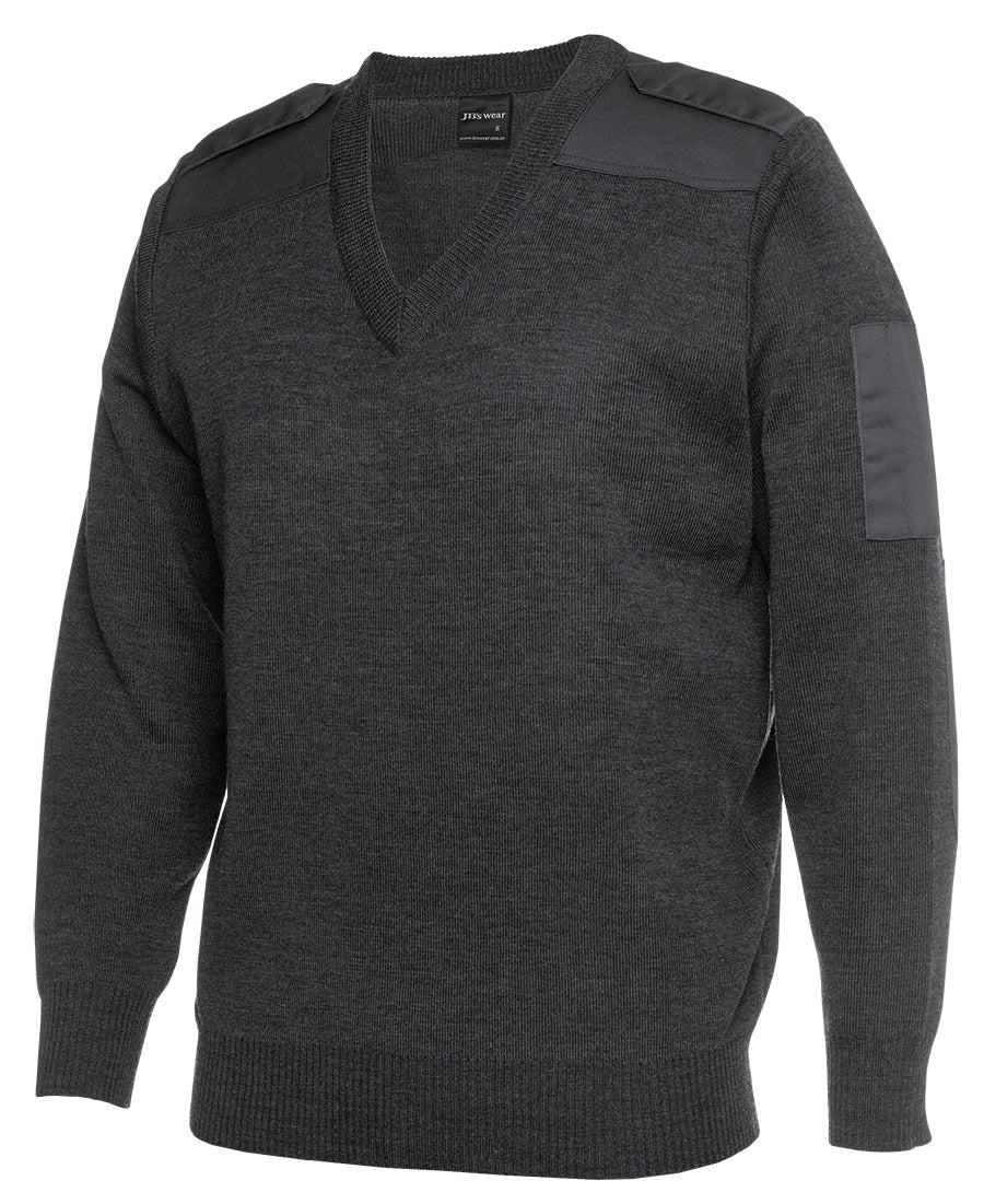 JB's Knitted Epaulette Jumper (JBS6EJ)
