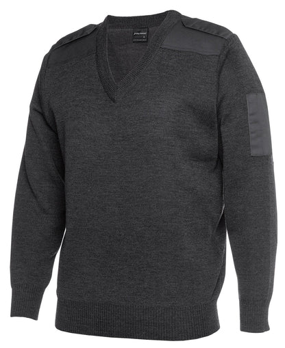 JB's Knitted Epaulette Jumper (JBS6EJ)