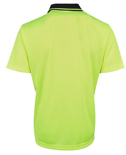 JB's Hi Vis Jacquard Non Cuff Polo Short Sleeve (JBS6HJNC)