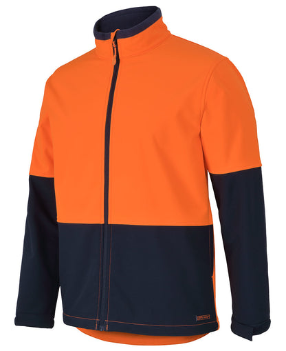 JB's Hi Vis Water Resistant Softshell Jacket (JBS6HRJ)