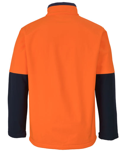 JB's Hi Vis Water Resistant Softshell Jacket (JBS6HRJ)