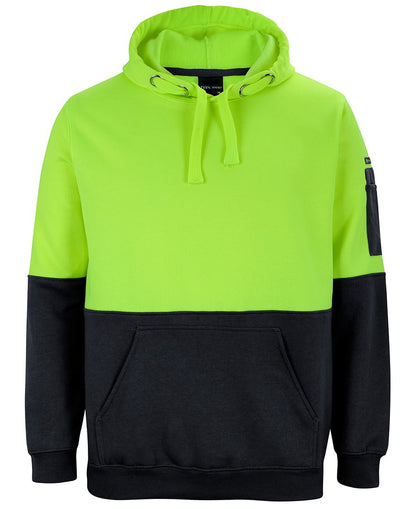 JB's Hi Vis Pull Over Hoodie (JBS6HVPH)
