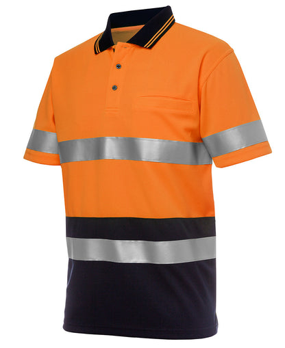 JB's Hi Vis (D+N) Traditional Polo Short Sleeve (JBS6HVST)