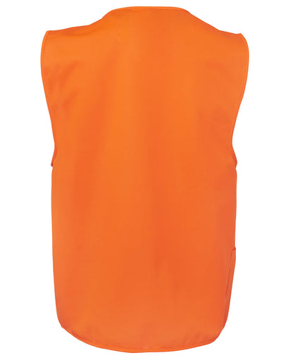 JB's Hi Vis Zip Safety Vest (JBS6HVSZ)