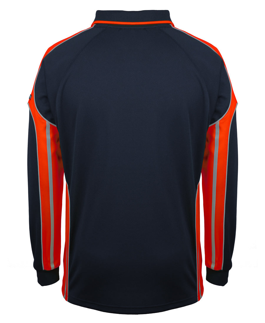 JB's Hi Vis Street Panel Polo Long Sleeve (JBS6SPPL)