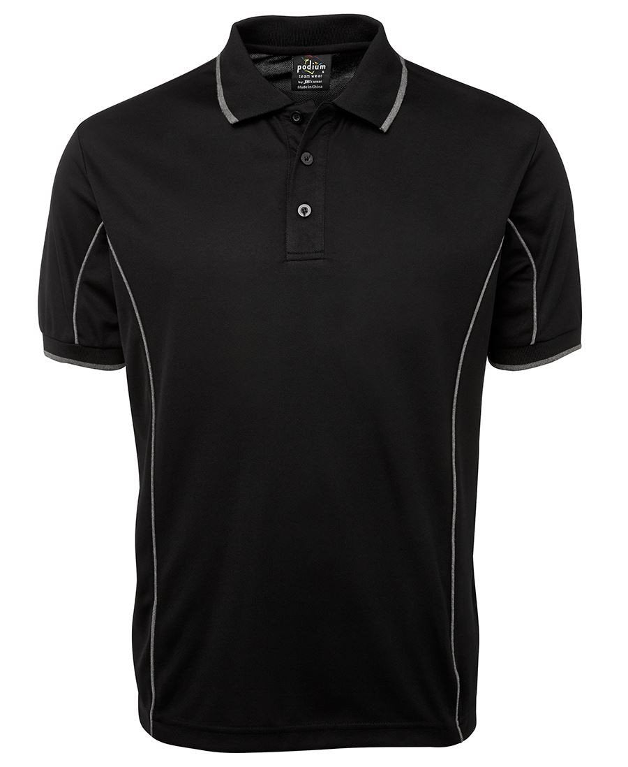 JB's Podium Piping Short Sleeve Polo - Workwear - Shirts & Jumpers - Best Buy Trade Supplies Direct to Trade