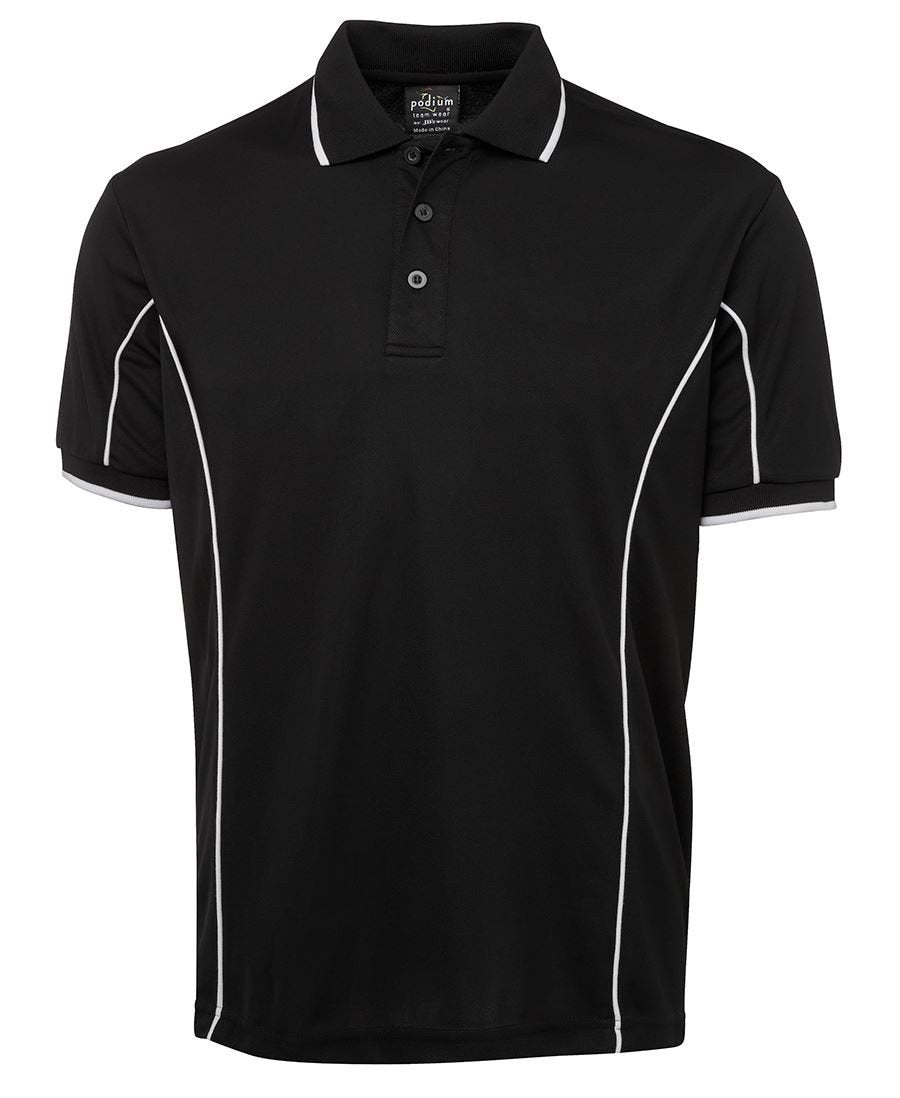 JB's Podium Piping Short Sleeve Polo - Workwear - Shirts & Jumpers - Best Buy Trade Supplies Direct to Trade