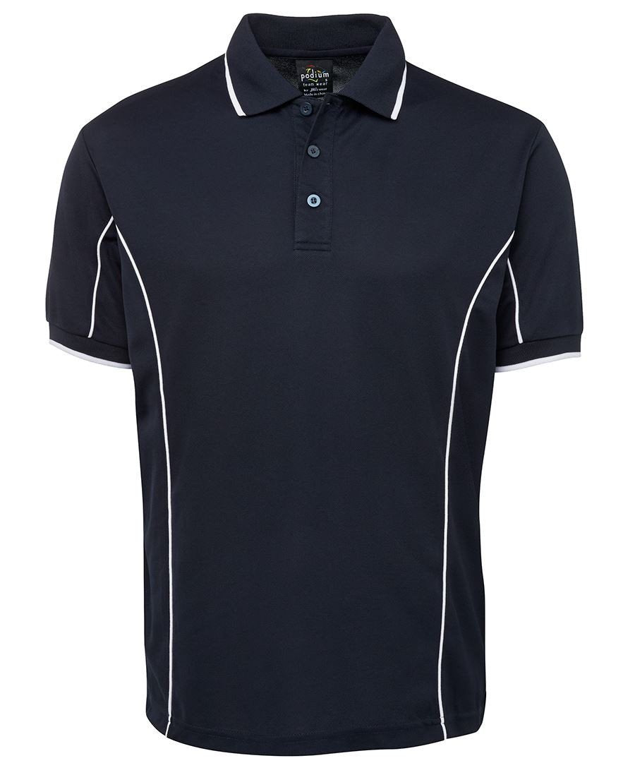 JB's Podium Piping Short Sleeve Polo - Workwear - Shirts & Jumpers - Best Buy Trade Supplies Direct to Trade