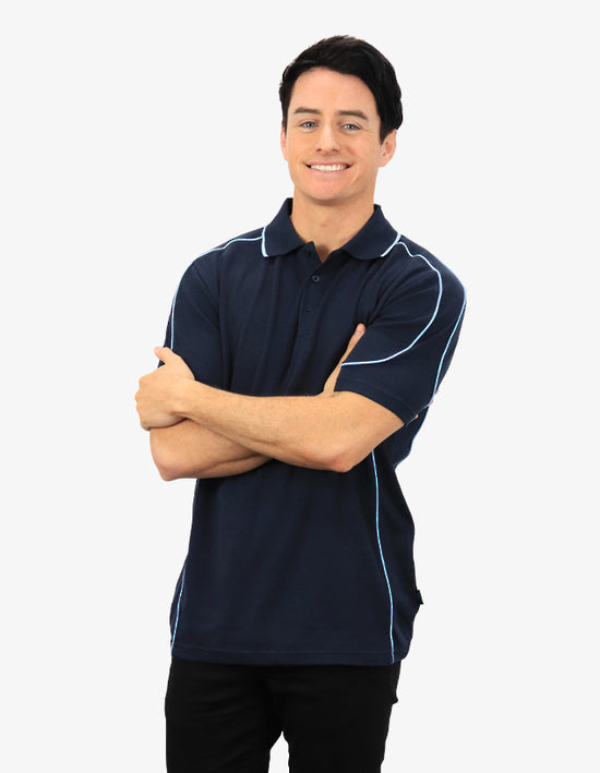 Be Seen Waffle Knit Polo