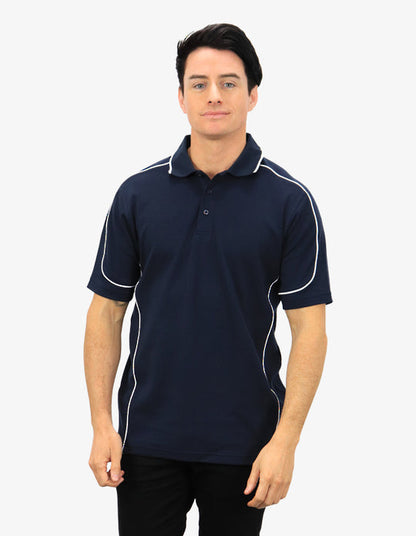 Be Seen Waffle Knit Polo
