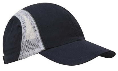 Microfibre & Mesh Reflective Trim Cap - Headwear - Best Buy Trade Supplies Direct to Trade