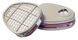 Maxiguard Full Face Silicone Respirator with A1P2 Cartridges (MAXR690P-L)